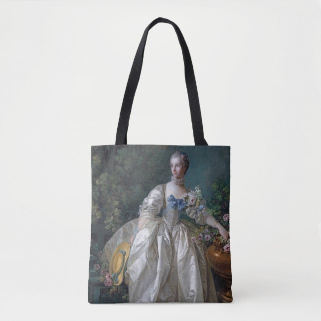 Bolsa Tote Retrato de Madame Bergeret, Boucher (Frente)