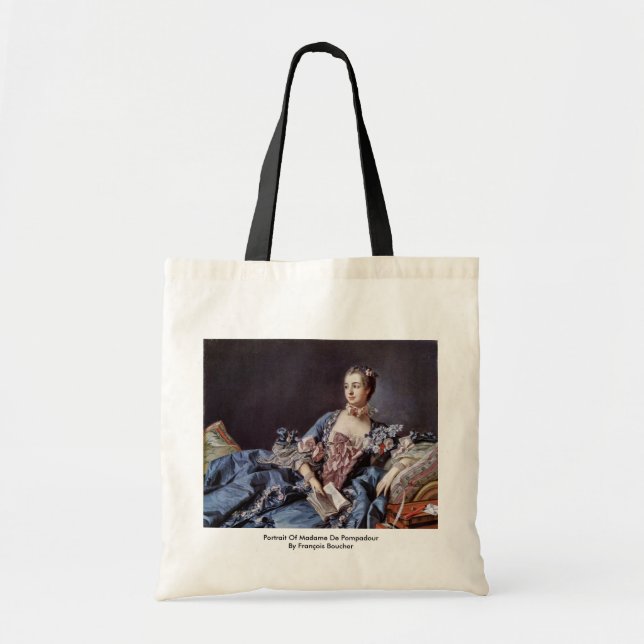 Bolsa Tote Retrato De Madame De Pompadour (Frente)