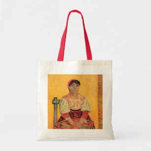 Bolsa Tote Retrato de Mulher Italiana por Vincent van Gogh