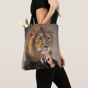 Bolsa Tote Retrato de um leão