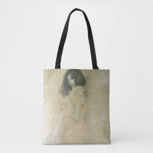 Bolsa Tote Retrato de uma jovem mulher, 1896-97