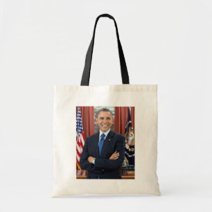 Bolsa Tote Retrato do Gabinete Oval, Obama Barack Presidente 