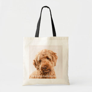Bolsa Tote Retrato do Goldendoodle Studio