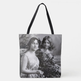 Bolsa Tote Retrato eterno de Mãe e Filha