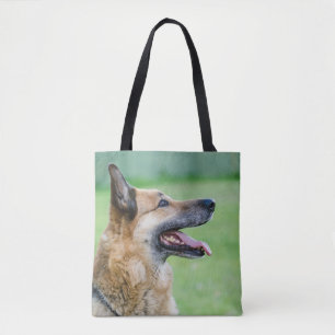 Bolsa Tote Retrato German shepherd