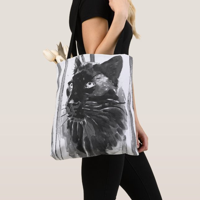 Bolsa Tote Retrato Panther (Close Up)