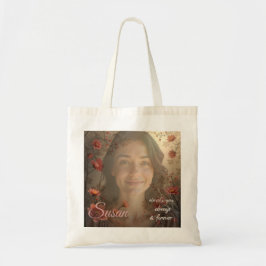 Bolsa Tote Retrato Personalizado para Ela – Presente de Foto 