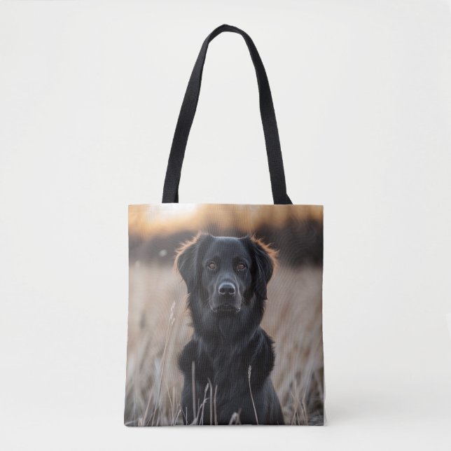 Bolsa Tote Retriever Colocado Preto (Frente)