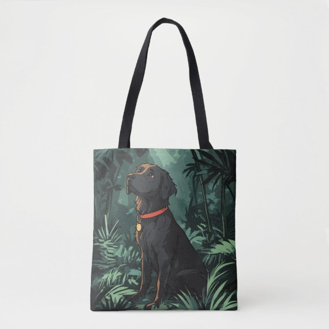 Bolsa Tote Retriever Colocado Preto (Frente)