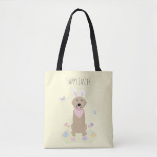 Bolsa Tote Retriever de Ouro Bunny do felz pascoa
