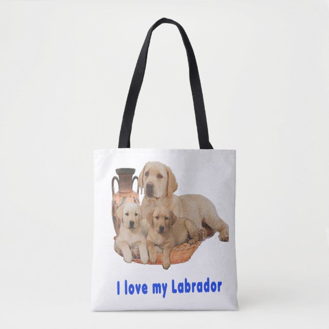 Bolsa Tote Retriever Labrador (Frente)