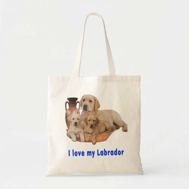 Bolsa Tote Retriever Labrador (Frente)