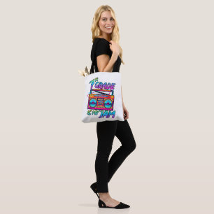 Bolsa Tote Retro Anos 80 7ª Série É a Minha Onda Volta às Aul