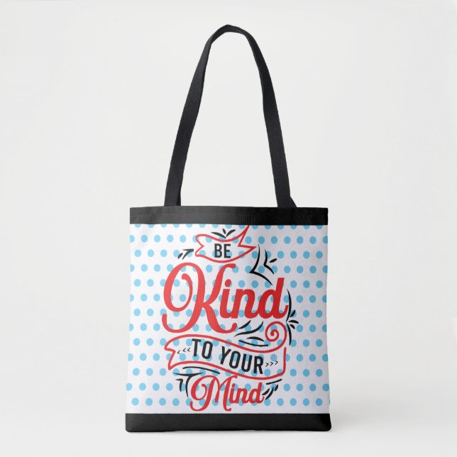 Bolsa Tote Retro Be Kind (Frente)