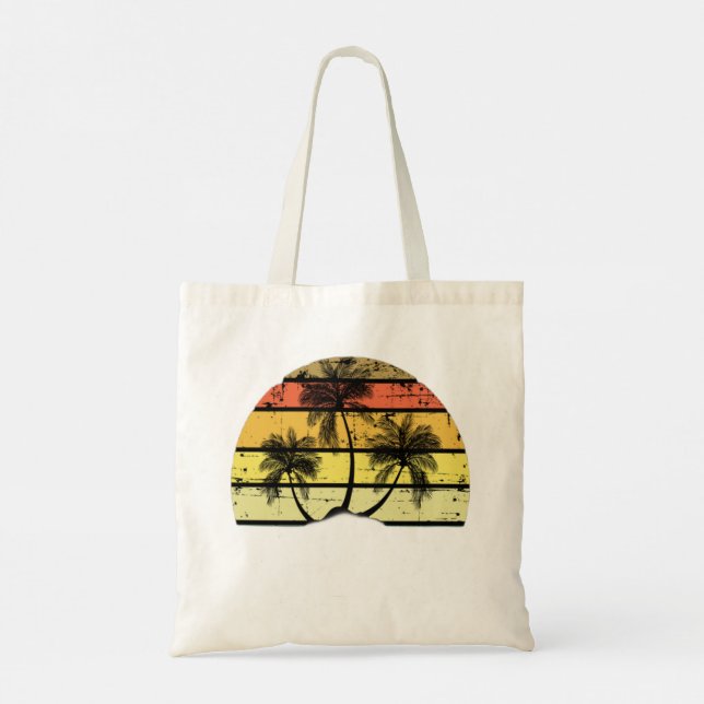 Bolsa Tote Retro Beach Life (Verso)