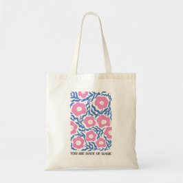 Bolsa Tote Retro Boho Floral Você É Feita De Magia
