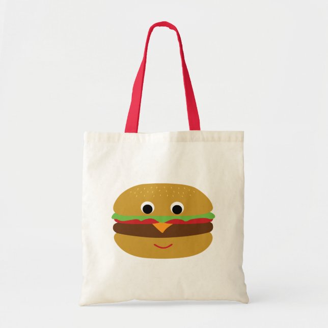 Bolsa Tote Retro Cheeseburger (Frente)