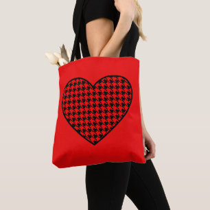 Bolsa Tote Retro Coração
