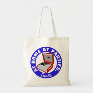 Bolsa Tote Retro Dansette Vintage player Tote Bag
