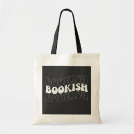 Bolsa Tote Retro de onda BOOKISH