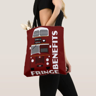 Bolsa Tote Retro edinburgh Festival Fringe Duplo Barramento d