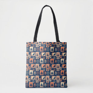 Bolsa Tote Retro Halloween Artistamps