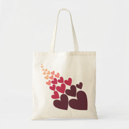Bolsa Tote Retro Love Hearts