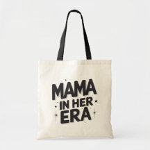 Retro Mama na Era dela Saco de Mão Groovy