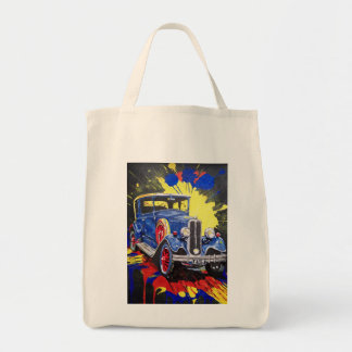 Bolsa Tote retro, móvel, automóvel, vintage,