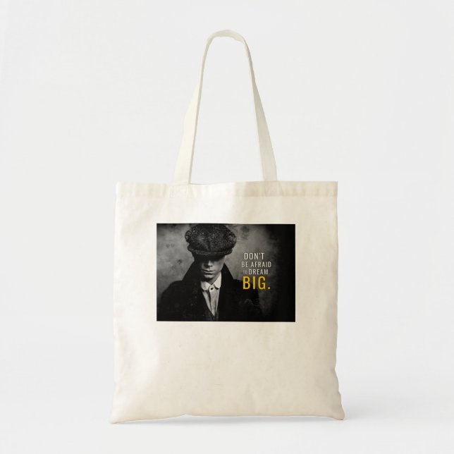 Bolsa Tote Retro Peaky Blinders Incrível Para Ventilador De F (Frente)