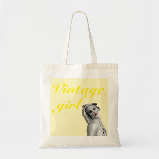 Bolsa Tote Retro Pinup Vintage Glamper Bag (Frente)