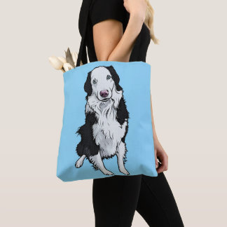 Bolsa Tote Retro Pop Art Australian Shepherd Dog Graphic