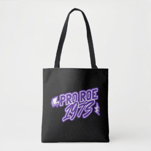 Bolsa Tote Retro Pro Roe 1973 roe dos direitos das mulheres