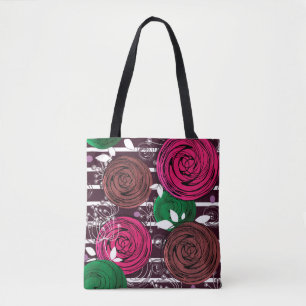 Bolsa Tote Retro, rústico, pessoal