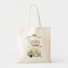 Bolsa Tote Retro RV de Camper Cute Feliz