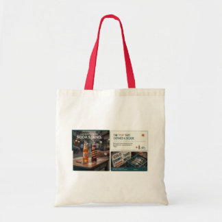Bolsa Tote Retro Stand de Refrigerante Indiano Gold Spot Camp