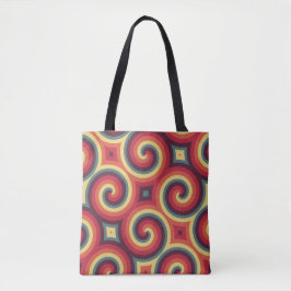 Bolsa Tote Retro Swirl Dreamscape