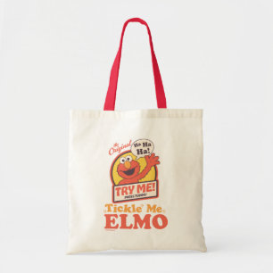 Bolsa Tote Retro Tickle Me Elmo Aceno Gráfico