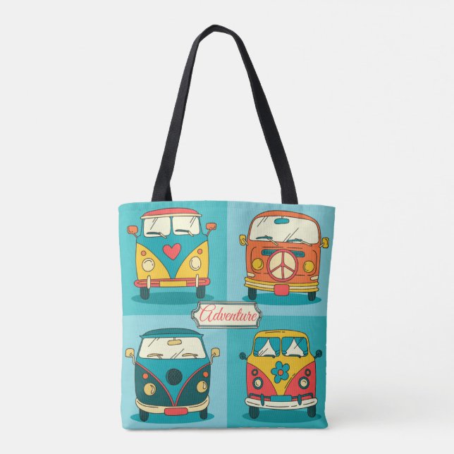 Bolsa Tote Retro Van (Verso)