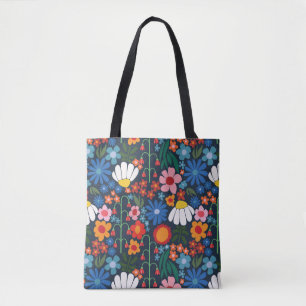 Bolsa Tote Retro Verão dos anos 60