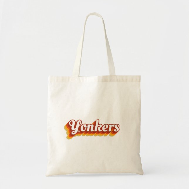 Bolsa Tote Retro Yonkers New York (Frente)