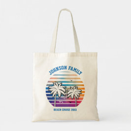Bolsa Tote Reunião de Família na Praia Cruzeiro Personalizado