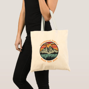 Bolsa Tote Reunião de Férias de Viagem da Família Personaliza