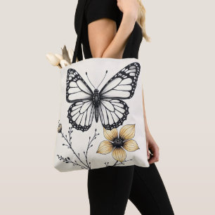 Bolsa Tote Reutilizável Elegante Trabalho & Viagem