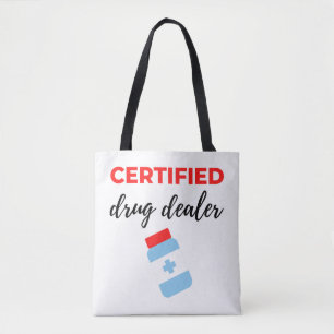 Bolsa Tote Revendedor de Drogas Certificado 2
