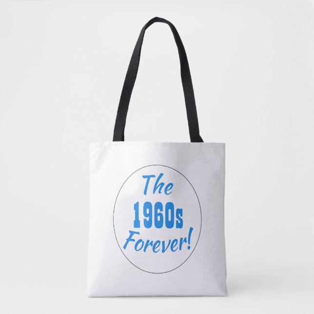 Bolsa Tote Revisão de Cotação para sempre dos anos 60 (Frente)