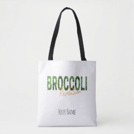 Bolsa Tote Revolução do brócolis Vegias e Vegetais