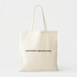 Bolsa Tote Revolução silenciosa