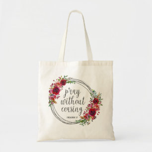 Bolsa Tote Rezar Sem Cessar