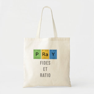 Bolsa Tote Reze — Fides et Ratio (Fé e Razão)